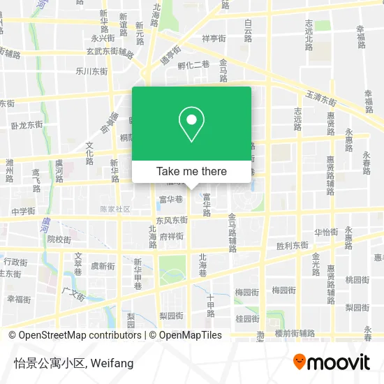 怡景公寓小区 map