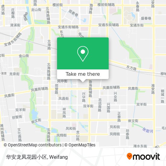华安龙凤花园小区 map