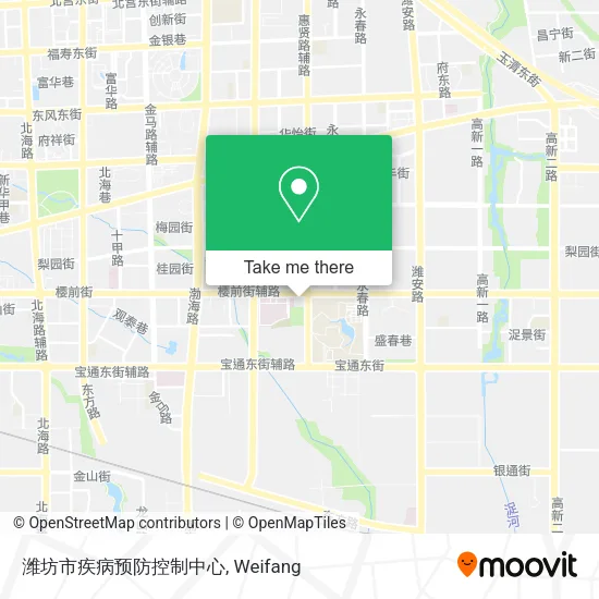 潍坊市疾病预防控制中心 map