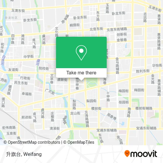升旗台 map