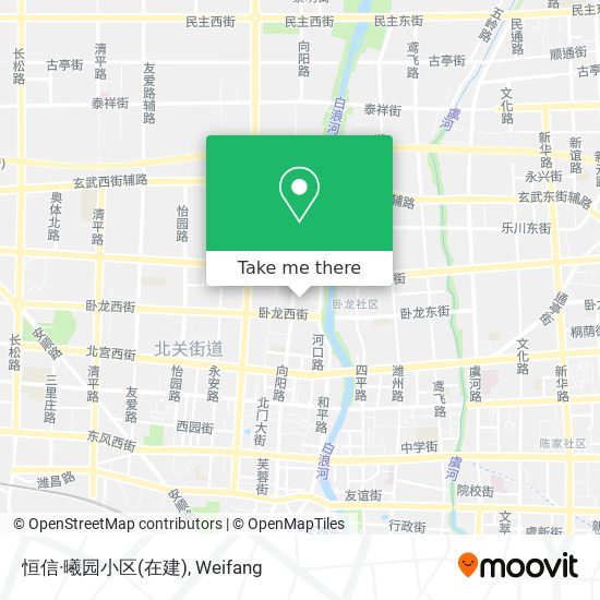 恒信·曦园小区(在建) map