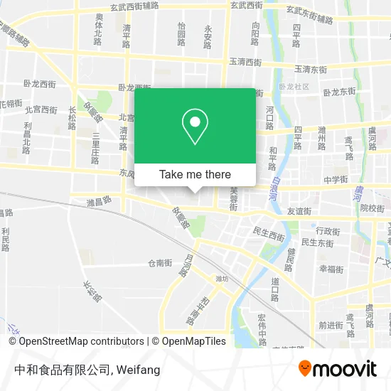 中和食品有限公司 map