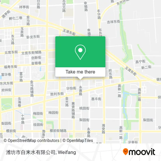 潍坊市自来水有限公司 map