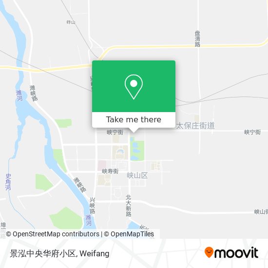景泓中央华府小区 map