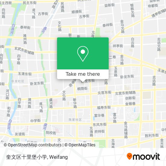 奎文区十里堡小学 map