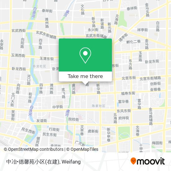 中冶•德馨苑小区(在建) map