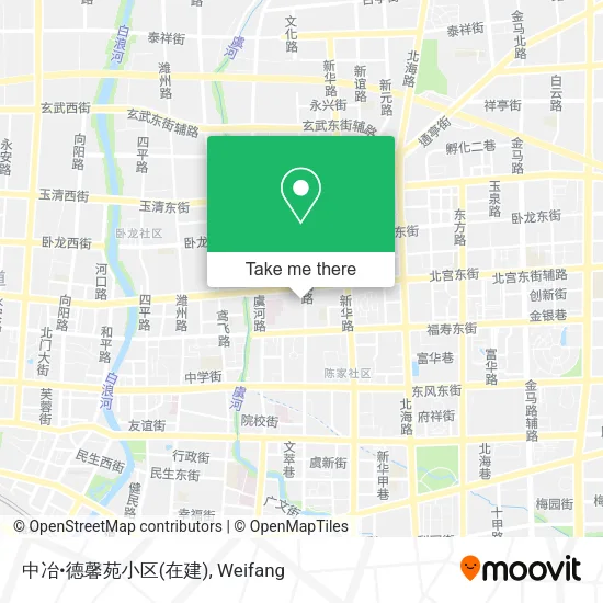 中冶•德馨苑小区(在建) map