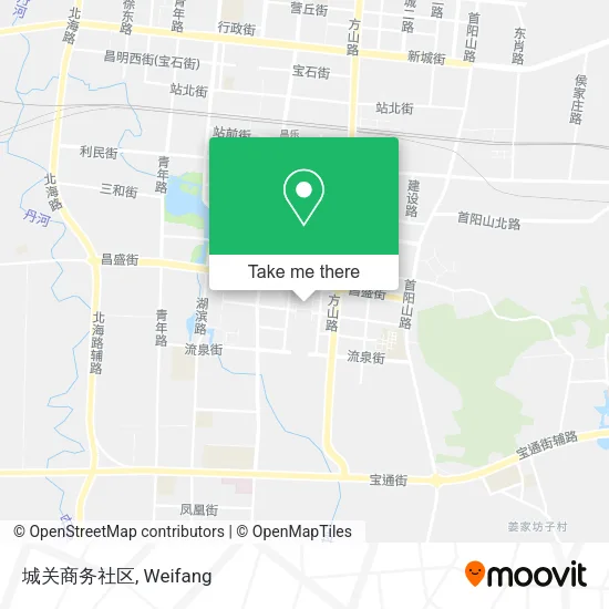 城关商务社区 map