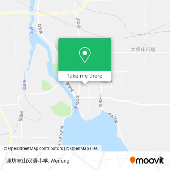 潍坊峡山双语小学 map