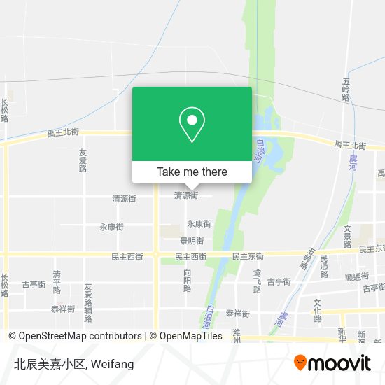 北辰美嘉小区 map