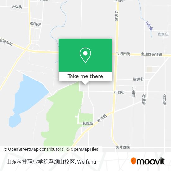 山东科技职业学院浮烟山校区 map