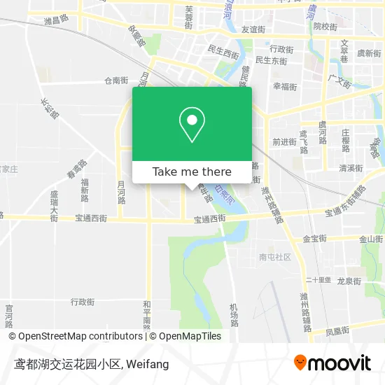 鸢都湖交运花园小区 map