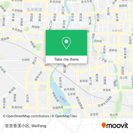 壹里香溪小区 map