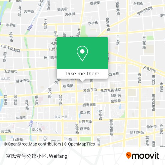 富氏壹号公馆小区 map