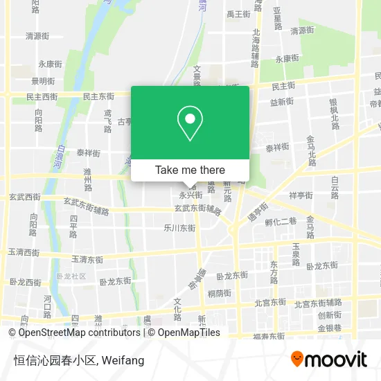 恒信沁园春小区 map