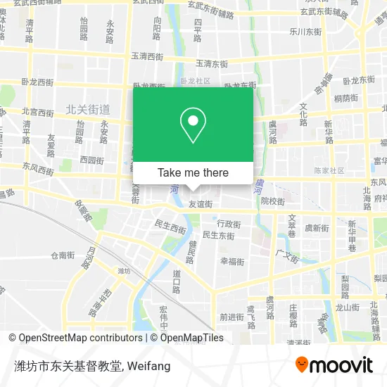 潍坊市东关基督教堂 map
