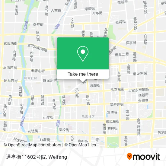 通亭街11602号院 map