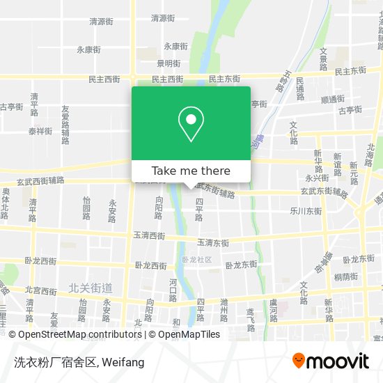 洗衣粉厂宿舍区 map