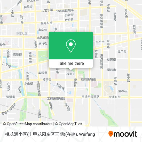 桃花源小区(十甲花园东区三期)(在建) map