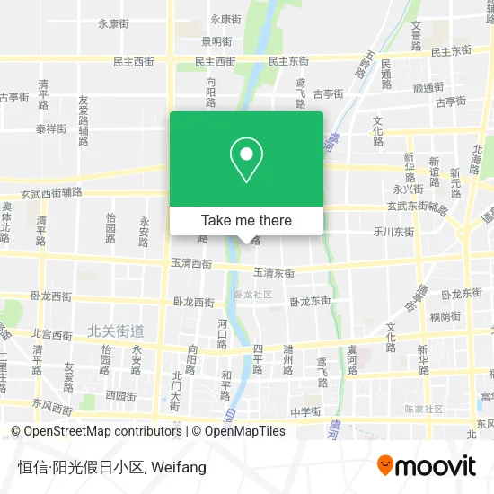 恒信·阳光假日小区 map