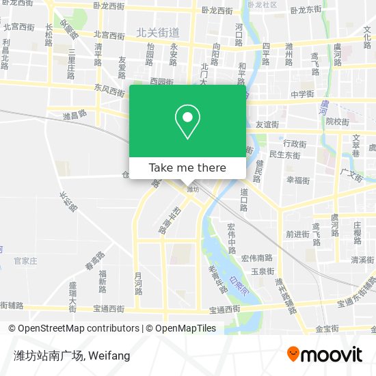 潍坊站南广场 map
