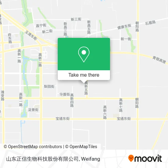 山东正信生物科技股份有限公司 map