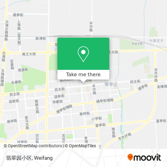 翡翠园小区 map