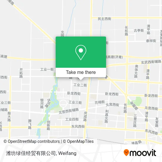 潍坊绿佳经贸有限公司 map