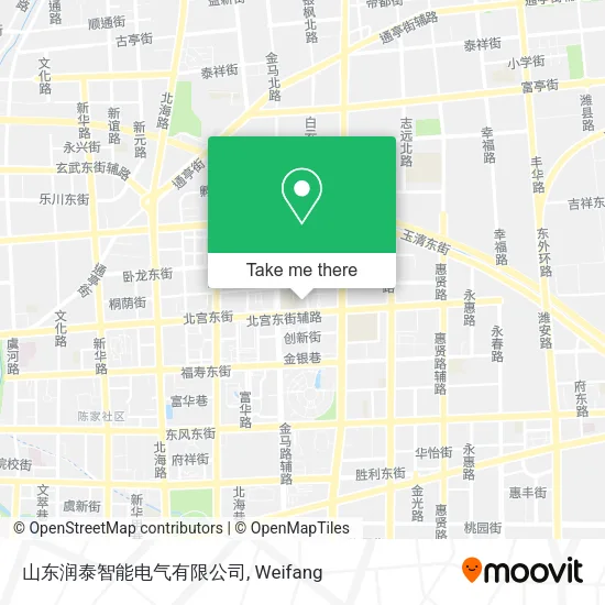 山东润泰智能电气有限公司 map