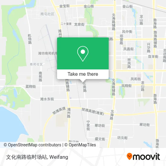 文化南路临时场站 map