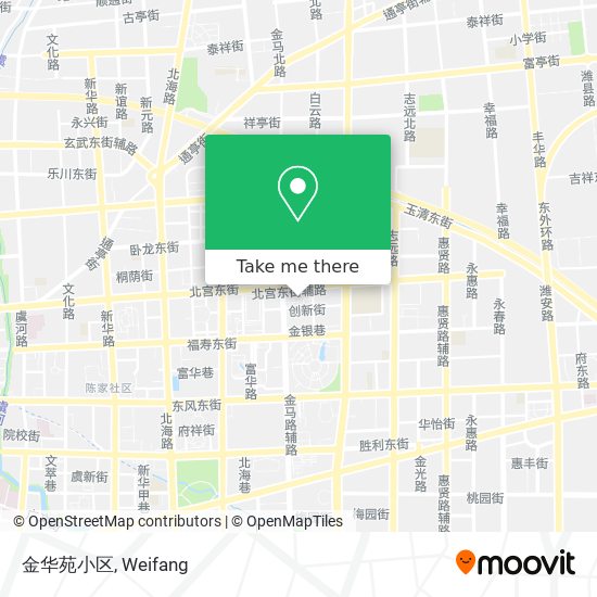金华苑小区 map