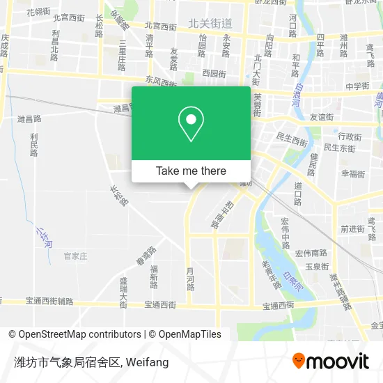 潍坊市气象局宿舍区 map