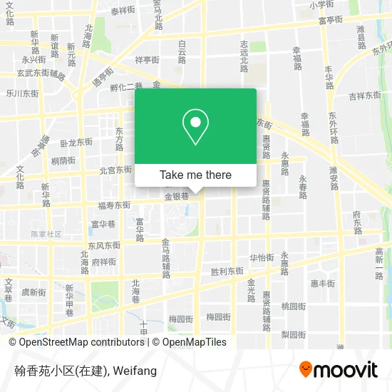 翰香苑小区(在建) map