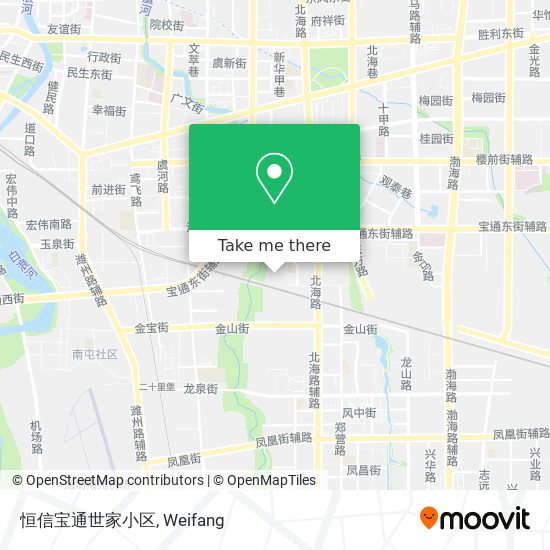 恒信宝通世家小区 map
