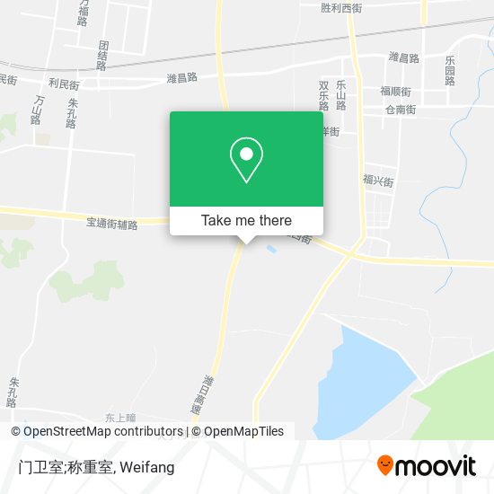 门卫室;称重室 map