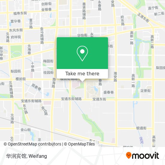 华润宾馆 map