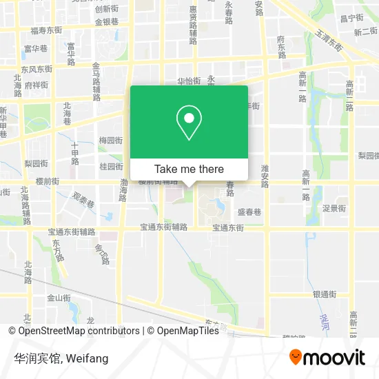 华润宾馆 map