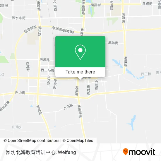 潍坊北海教育培训中心 map