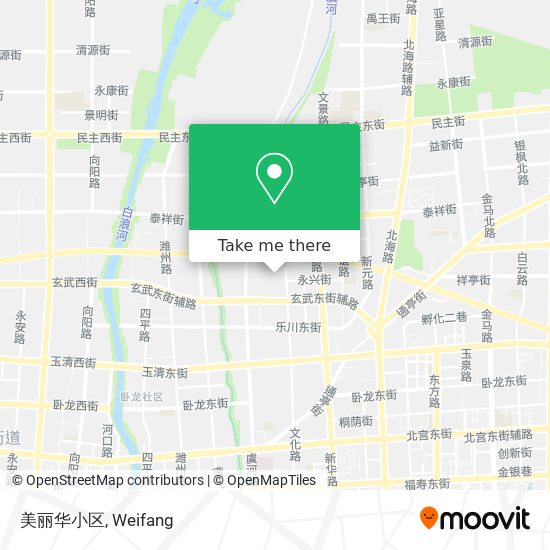 美丽华小区 map