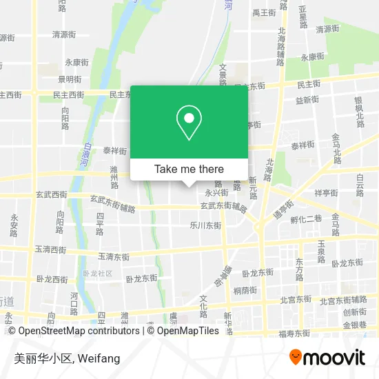 美丽华小区 map