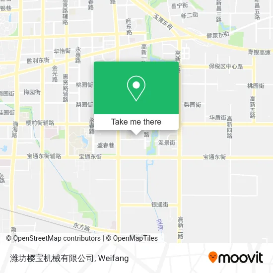 潍坊樱宝机械有限公司 map