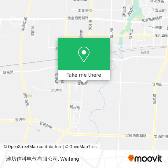 潍坊信科电气有限公司 map