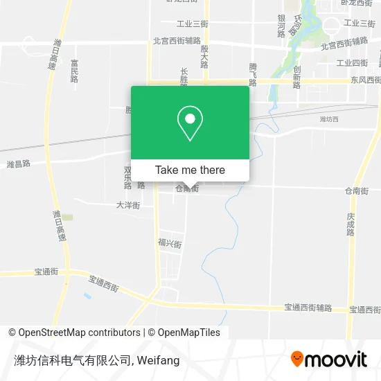 潍坊信科电气有限公司 map