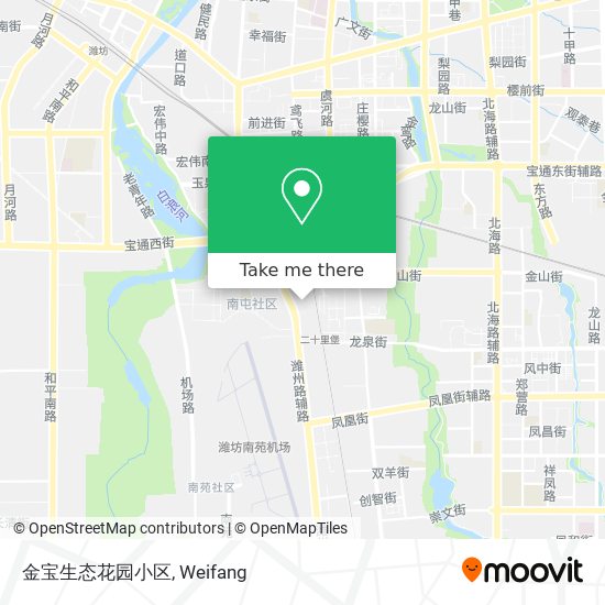 金宝生态花园小区 map