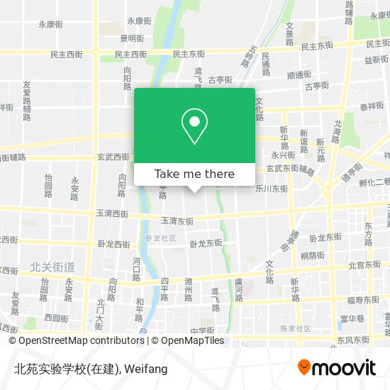 北苑实验学校(在建) map