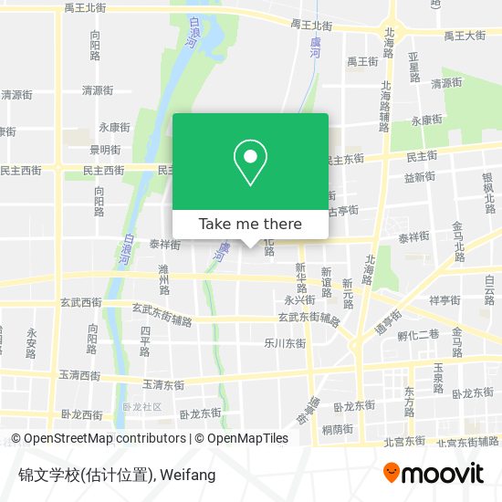 锦文学校(估计位置) map