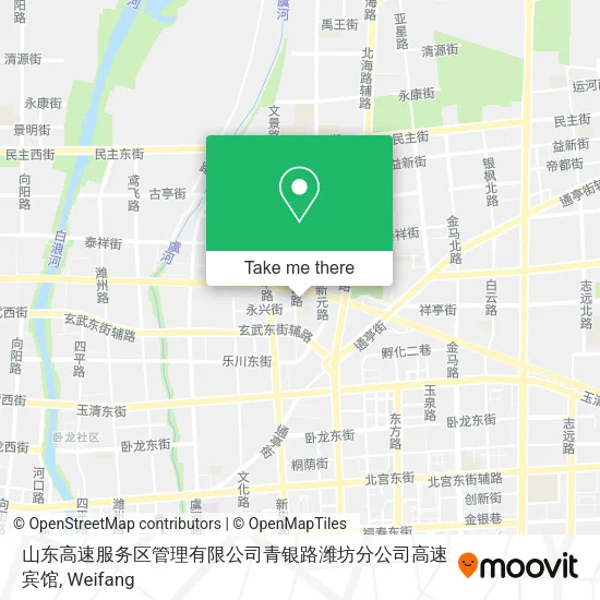 山东高速服务区管理有限公司青银路潍坊分公司高速宾馆 map