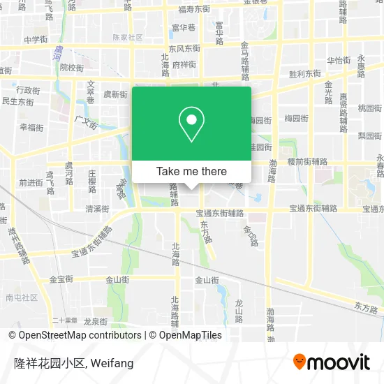 隆祥花园小区 map