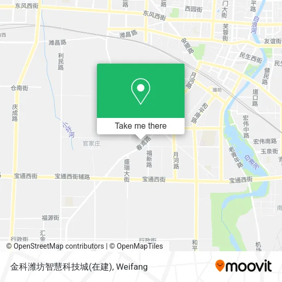 金科潍坊智慧科技城(在建) map