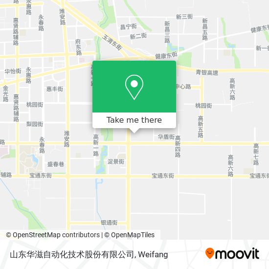 山东华滋自动化技术股份有限公司 map